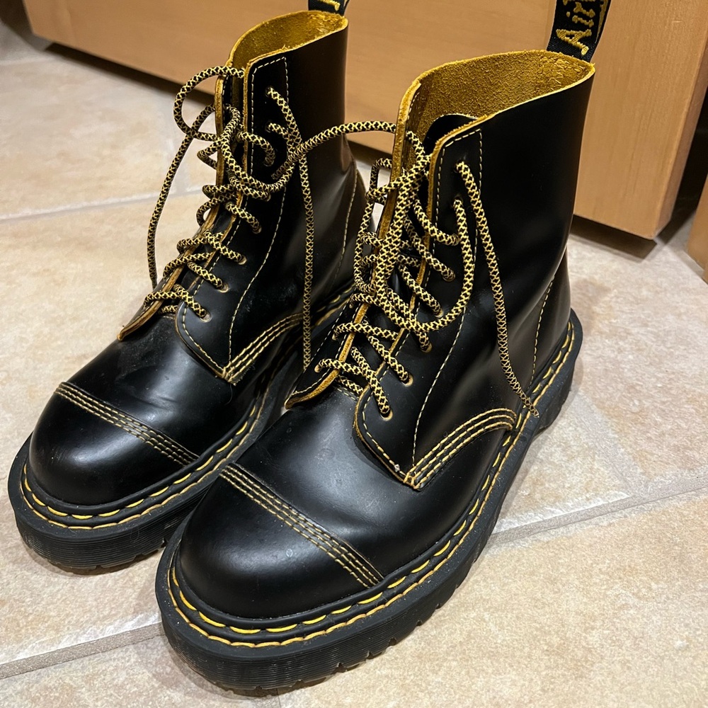 Dr. Martens 1460 Pascal Double Stitch Boots